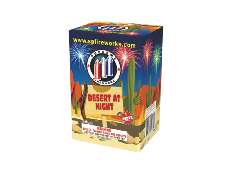 Desert At Night – Liberty Fireworks