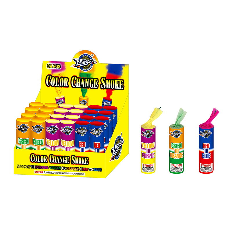 COLOR CHANGE SMOKE - Item # M901 – Liberty Fireworks
