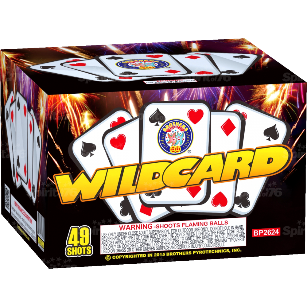 Wildcard - Item # BP2624 – Liberty Fireworks