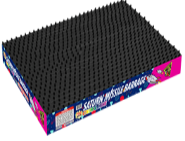 SATURN MISSILE BATTERY 750S - Item # MM-K1130C750 – Liberty Fireworks