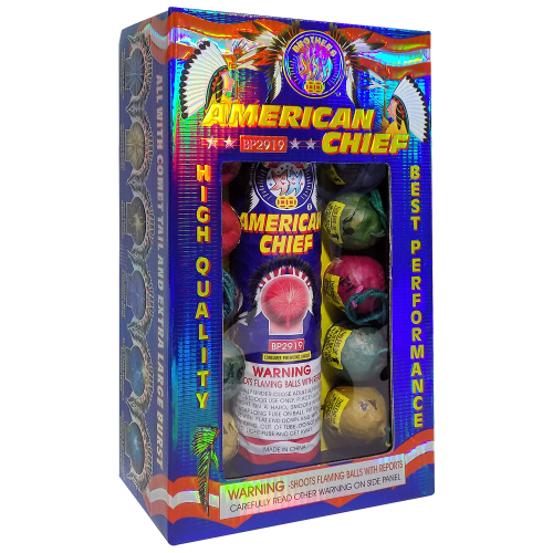American Chief 1.75" - (12 units) - Wholesale