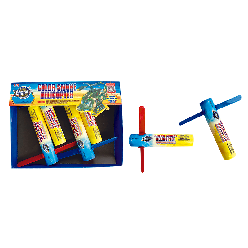 COLOR SMOKE HELICOPTER - Item # M915 – Liberty Fireworks
