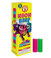 Neon Beef (5" 60gram) - (4 units) - Wholesale