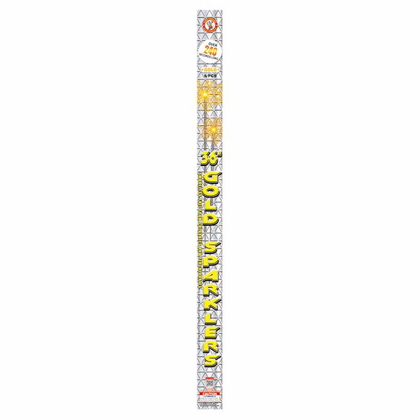 36" Large Gold Sparkler